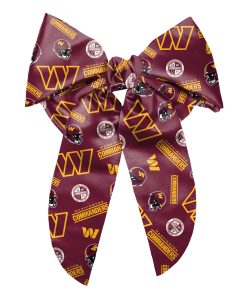 Washington Commanders Big Bow Hair Accessory Clip