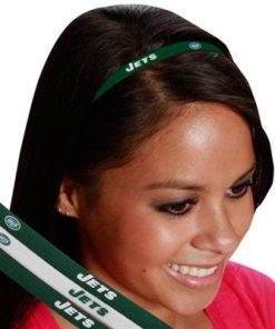New York Jets 3pc Elastic Headband