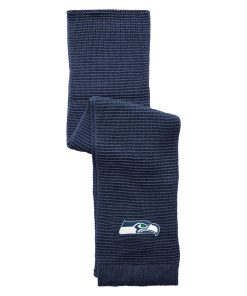 Seattle Seahawks Embroidered Logo Waffle Scarf