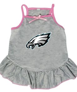 Philadelphia Eagles Gray Pet Dress - Medium