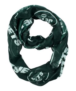 New York Jets Sheer Infinity Scarf