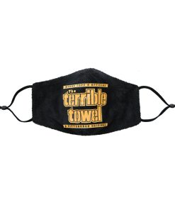Pittsburgh Steelers Terrible Towel Face Mask - Black