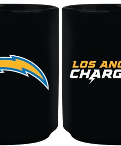 Los Angeles Chargers 15oz Sublimated Mug - Black