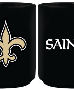 New Orleans Saints 15oz Sublimated Mug - Black
