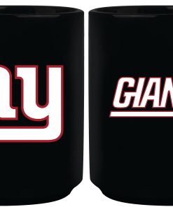 New York Giants 15oz Sublimated Mug - Black