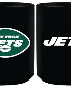New York Jets 15oz Sublimated Mug - Black