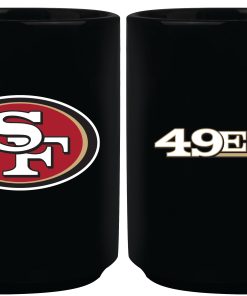 San Francisco 49ers 15oz Sublimated Mug - Black