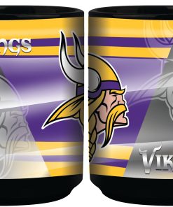 Minnesota Vikings 11oz. Shadow Sublimated Coffee Mug - Black