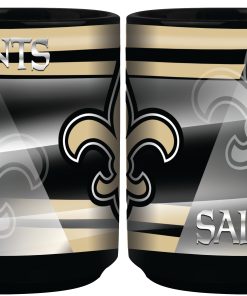 New Orleans Saints 11oz. Shadow Sublimated Coffee Mug - Black