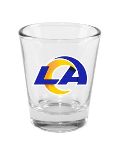 Los Angeles Rams 2oz. Clear Logo Shot Glass