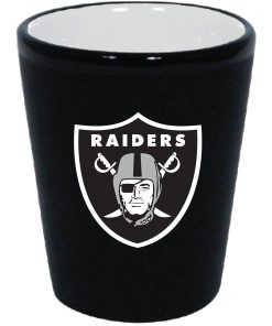 Las Vegas Raiders 2oz. Matte Black/Inner Color Shot