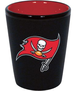 Tampa Bay Buccaneers 2oz. Matte Black/Inner Color Shot