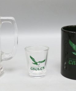 Philadelphia Eagles Retro 3pc Drinkware Giftset - Black Mug