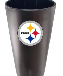 Pittsburgh Steelers 16oz Team Color Frosted Pint Glass