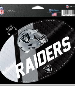 Las Vegas Raiders 5.75 x 5.5 Oval Decal