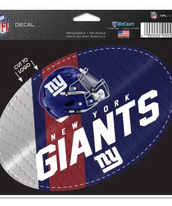 New York Giants 5.75 x 5.5 Oval Decal