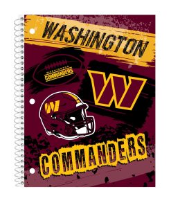 Washington Commanders Spiral Notebook