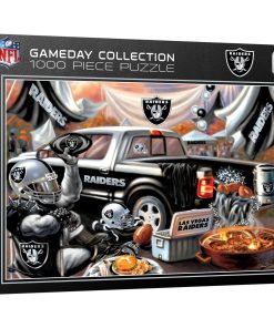 Las Vegas Raiders 1000pc Gameday Puzzle