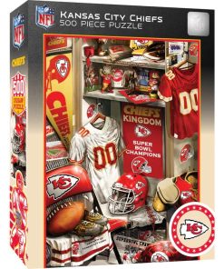 Kansas City Chiefs 500pc Locker Room Puzzle