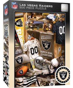 Las Vegas Raiders 500pc Locker Room Puzzle