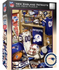 New England Patriots 500pc Locker Room Puzzle