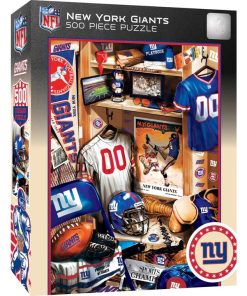 New York Giants 500pc Locker Room Puzzle