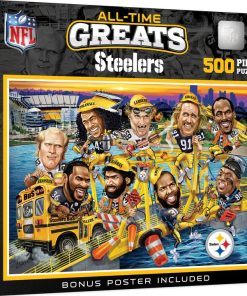 Pittsburgh Steelers 500pc All Time Greats Puzzle
