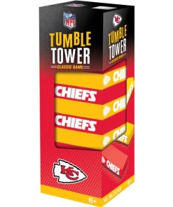 Kansas City Chiefs Tumble Tower Jenga Game