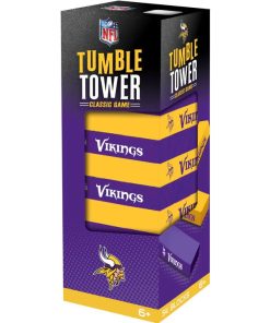 Minnesota Vikings Tumble Tower Jenga Game