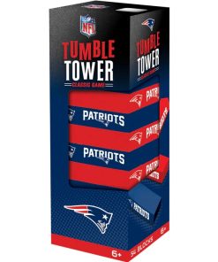 New England Patriots Tumble Tower Jenga Game