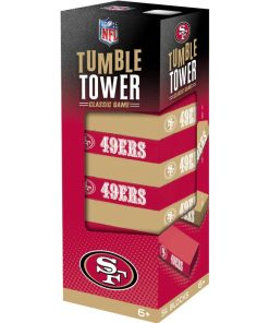 San Francisco 49ers Tumble Tower Jenga Game