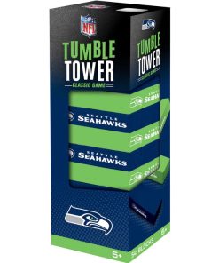 Seattle Seahawks Tumble Tower Jenga Game