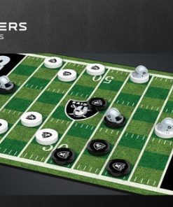 Las Vegas Raiders Checkers Set