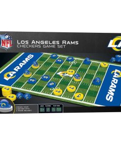 Los Angeles Rams Checkers Set