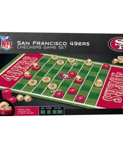 San Francisco 49ers Checkers Set