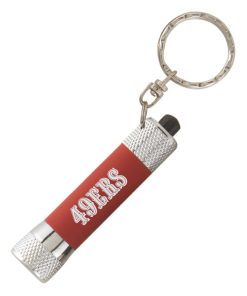 San Francisco 49ers Chroma Softy LED Flashlight Key Chain