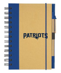 New England Patriots Eco-Inspired 5 x 7 Notebook & Pen