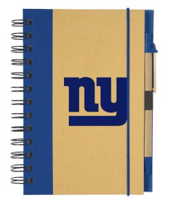 New York Giants Eco-Inspired 5 x 7 Notebook & Pen