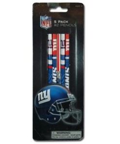 New York Giants 5 Pack Pencils