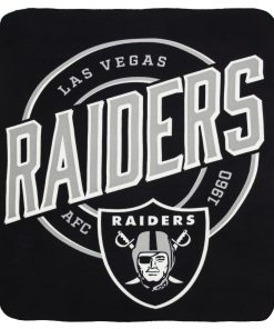 Las Vegas Raiders 50 x 60 Campaign Fleece Throw Blanket