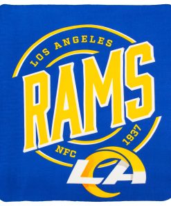 Los Angeles Rams 50 x 60 Campaign Fleece Throw Blanket