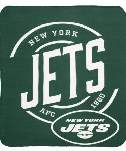 New York Jets 50 x 60 Campaign Fleece Throw Blanket