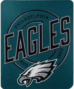 Philadelphia Eagles 50 x 60 Campaign Fleece Throw Blanket