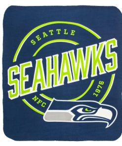 Seattle Seahawks 50 x 60 Campaign Fleece Throw Blanket