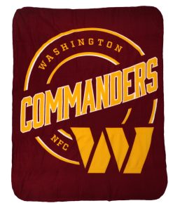 Washington Commanders 50 x 60 Campaign Fleece Thrown Blanket