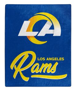 Los Angeles Rams 50 x 60 Signature Royal Plush Throw Blanket