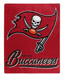 Tampa Bay Buccaneers 50 x 60 Signature Royal Plush Throw Blanket