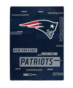 New England Patriots 60 x 80 Digitize Royal Plush Blanket