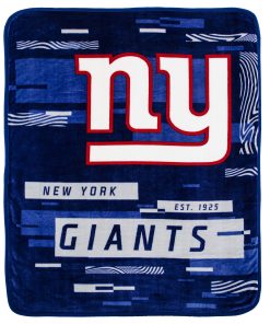 New York Giants 60 x 80 Digitize Royal Plush Blanket