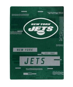 New York Jets 60 x 80 Digitize Royal Plush Blanket